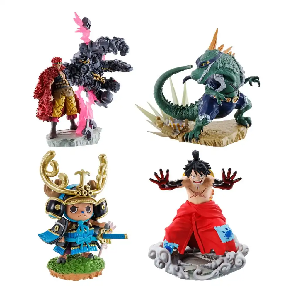 One Piece Petitrama PVC Mini Statue Logbox Re Birth Wanokuni Vol. 2 9 cm - 1 unidade